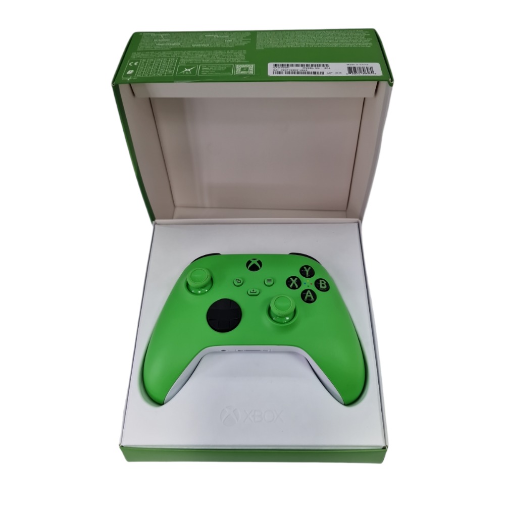 Official Xbox Series Electric/ Velocity Green Design Lab Controller ...